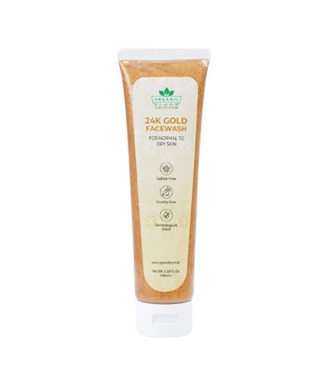 iShopping - Organic Bloom 24k Gold Skincare Face Wash 100ml