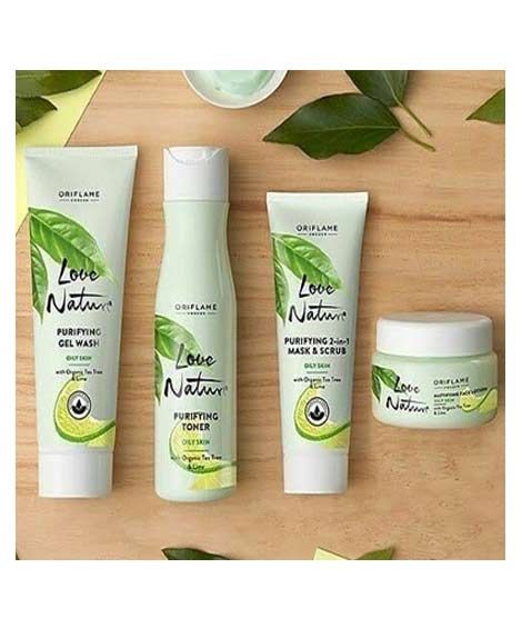 Oriflame Love Nature Skin Care Kit For Oily Skin