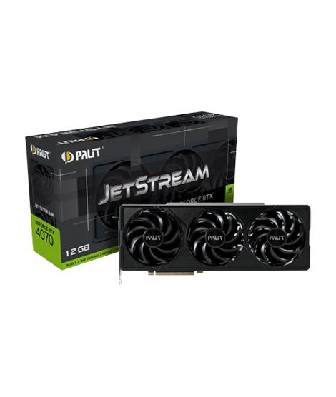 iShopping - Palit GeForce RTX 4070 JetStream 192bit HDMI GDDR6X 12GB Graphic Card