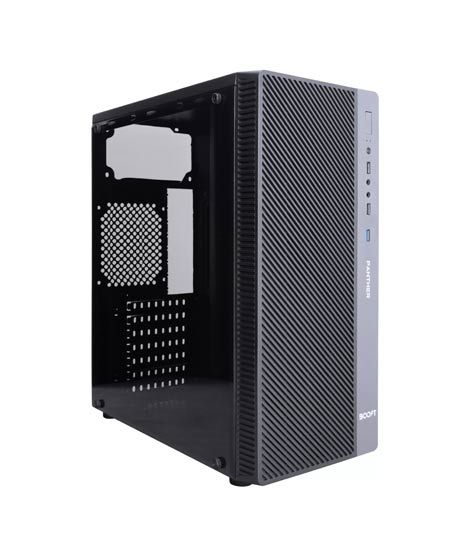 iShopping - Boost Panther Mid Tower ATX PC Case - Black