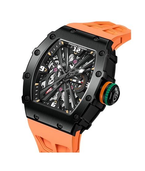 Benyar Pagani Design Watch For Men Orange (PD-1738-3)