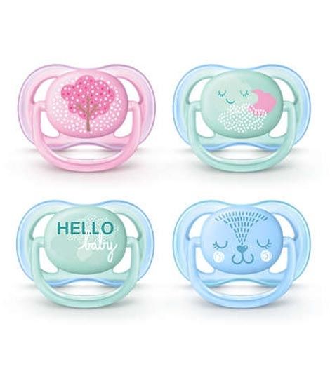 Philips Avent 0-6M Ultra Air Pacifier (SCF342/21)