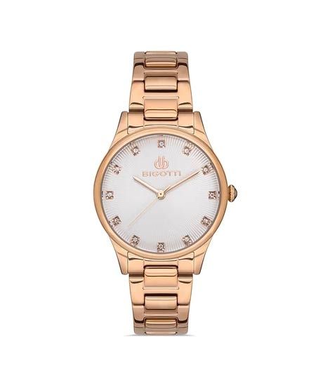 iShopping - Bigotti Stainless steel Women's Watch Rose Gold (BG.1.10345-2)