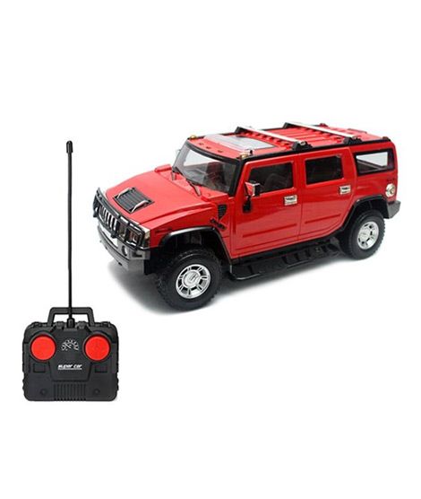 Planet X 4 Channel Remote Control Hummer Car Red (PX-9839)