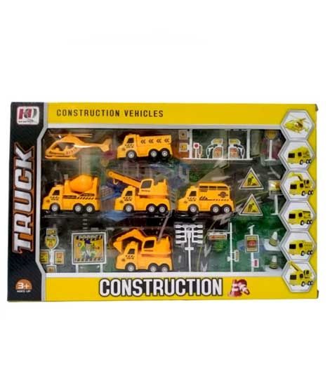 iShopping - Planet X Construction Vehicles Play Set (PX-10866)