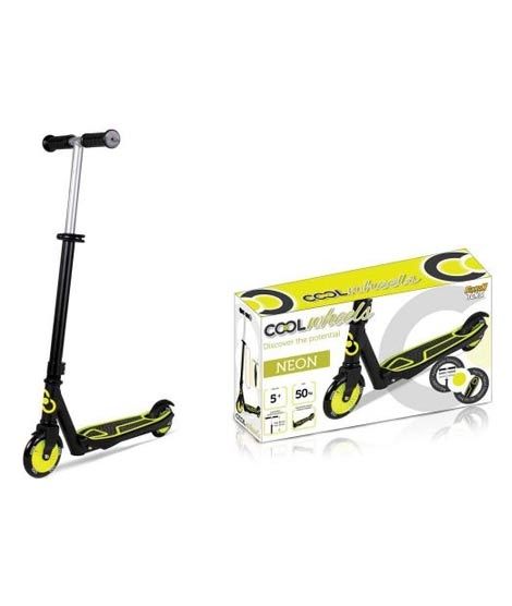 iShopping - Planet X Cool Wheel Neon Scooty Big Yellow (PX-10977)