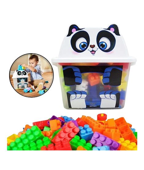 iShopping - Planet X Cute Panda Mega Blocks Bucket Jar (PX-11799)