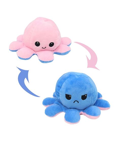 iShopping - Planet X Reversible Octopus Soft Stuffed Toy (PX-11567)