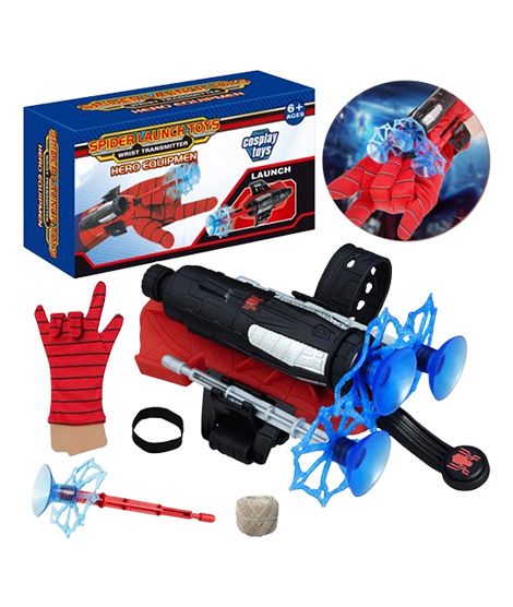 iShopping - Planet X Spiderman Dart Shooter With Glove and Darts (PX-11592)