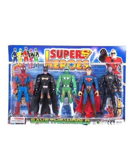 iShopping - Planet X Super Heroes Action Figures (PX-9786)