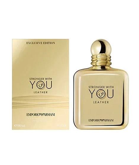 Emporio Armani Stronger With You Leather Eau De Parfum For Men 100ml