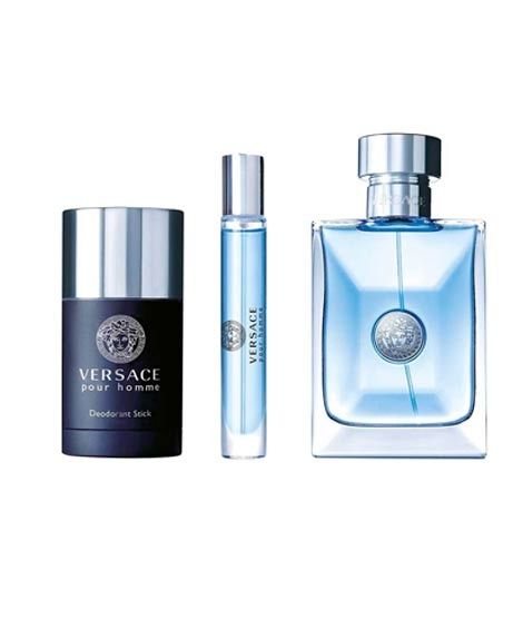 Versace Pour Homme 3Pcs Gift Set (8011003873555)