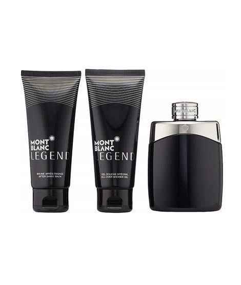 Mont Blanc Legend 3 Pcs Gift Set For Men