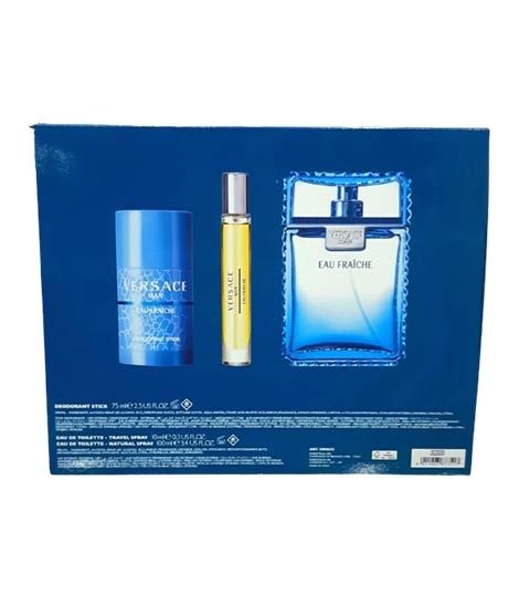 iShopping - Versace Eau Fraiche 3 Pcs Gift Set For Men