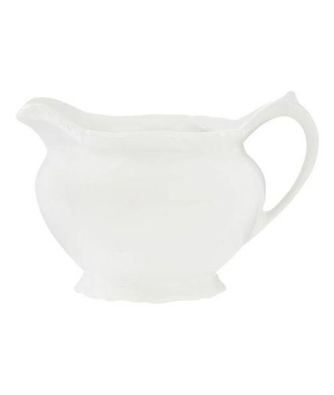 iShopping - Premier Home Embossed White Creamer (80123CN)