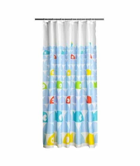 iShopping - Premier Home Fish Design Polyester Shower Curtain (1605211)