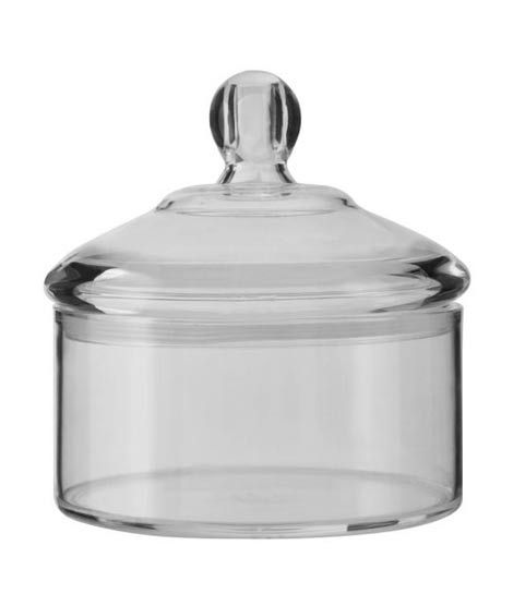 iShopping - Premier Home Gozo Small Round Canister With Lid (1402690)