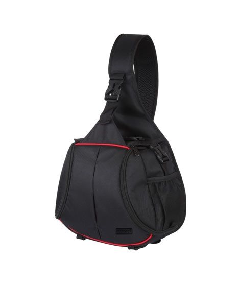 iShopping - PULUZ Triangle Style SLR Camera Bag Sling Waterproof Backpack Black