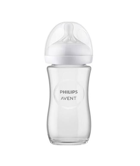 iShopping - Philips Avent Natural Response Glass Baby Bottle 240ml (SCY933/01)