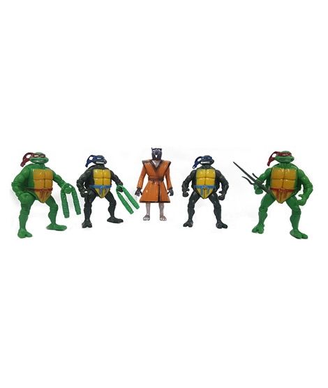 Planet X Teenage Mutant Ninja Turtles TMNT 5 Action Figures Set (PX-10819)