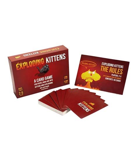 Planet X Exploding Kittens Russian Card Game (PX-11353)