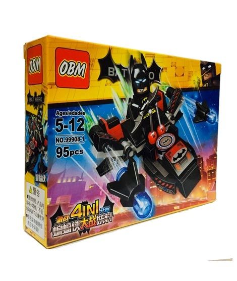 Planet X Batman With Air Craft Building Blocks For Kids 95 Pcs (PX-11359)