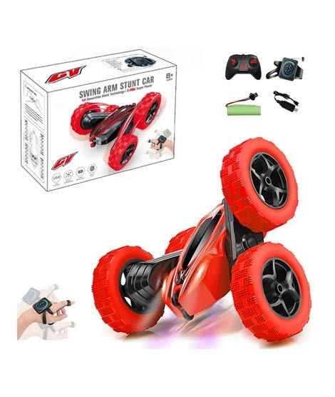 Planet X Remote Control Flip Car Red (PX-11481)