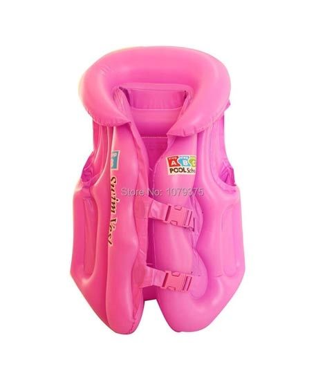 Planet X Inflatable Swimming Pool Vest Jacket For Kids Pink (PX-11306)