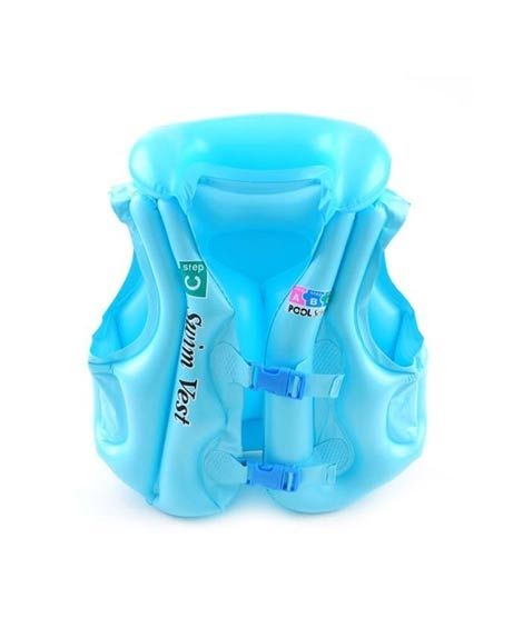 Planet X Inflatable Swimming Pool Vest Jacket For Kids Blue (PX-11307)