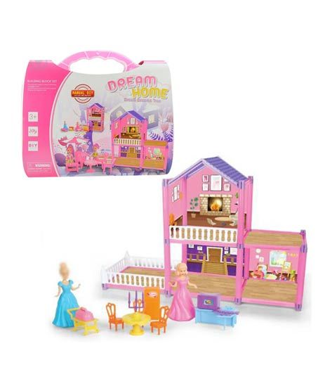 iShopping - Planet X Dream House Doll House Briefcase for Kids Girls (PX-11897)