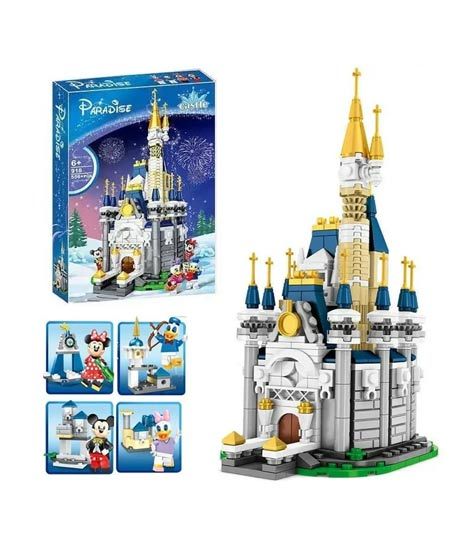 Planet X Disney Land Castle Paradise Building Blocks Set Toy For Kids (PX-12046)