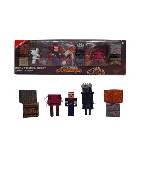 iShopping - Planet X Minecraft Dungeons Character Action Figure Play Set For Kids (PX-12040)