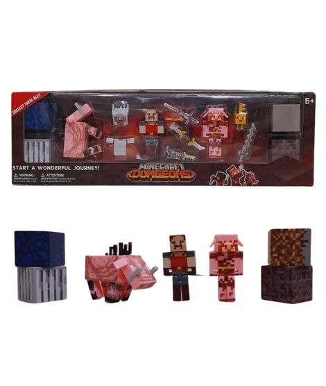 iShopping - Planet X Minecraft Dungeons Character Action Figure Play Set For Kids (PX-12041)