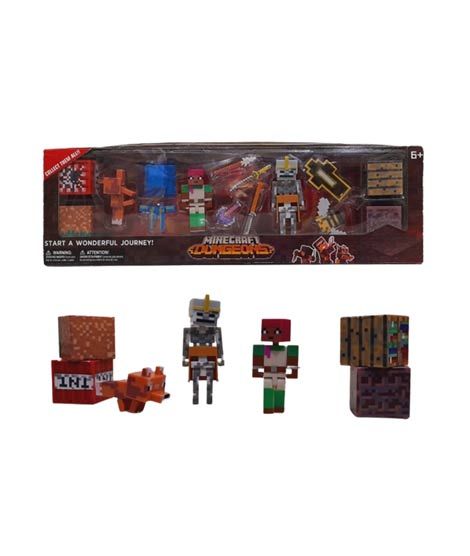 iShopping - Planet X Minecraft Character Action Figure Play Set For Kids For Kids (PX-12043)