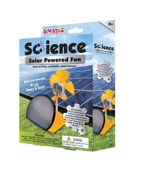 iShopping - Planet X Science Solar Powered Fan Diy Kit For Kids (PX-12032)