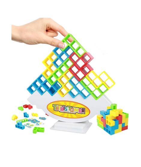 iShopping - Planet X Tetra Tower Game For Kids 16Pcs (PX-12073)