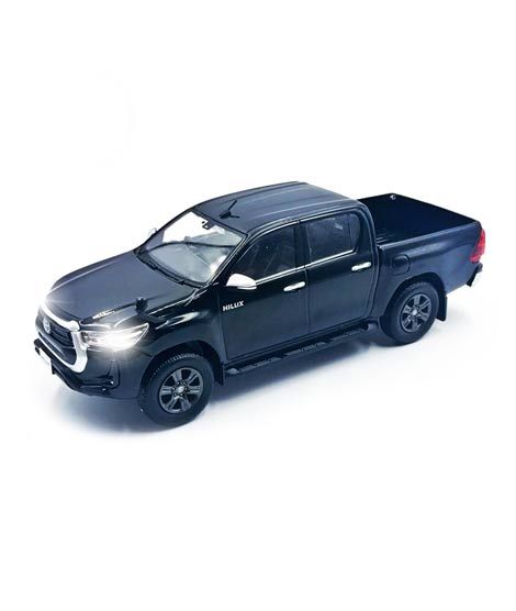 iShopping - Planet X Toyota Hilux Vigo Die Cast Mini Car For Kids Black (PX-12118)