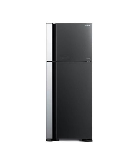 iShopping - Hitachi Big 2 Inverter Freezer-on-Top Refrigerator 16 Cu Ft Glass Gray (R-VG560P7MS)