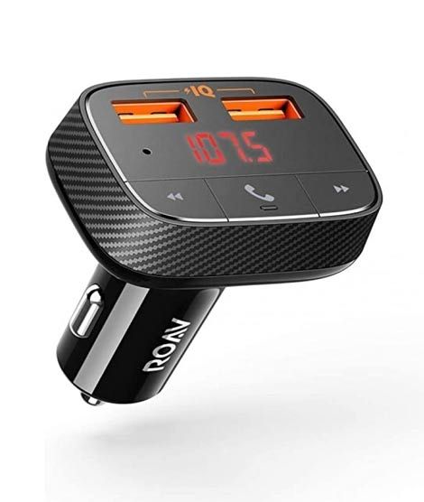 iShopping - Anker Roav SmartCharge F0 Bluetooth FM Transmitter For Car (R5113112)