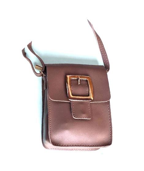 Rangoon Buckle Flip Bag For Women Dark Brown