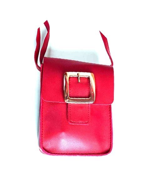 Rangoon Buckle Flip Bag For Women Mehroon