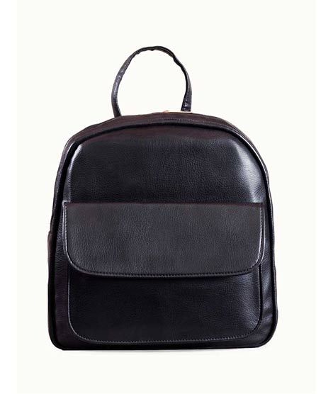 Rangoon Handmade Backpack For Women Black