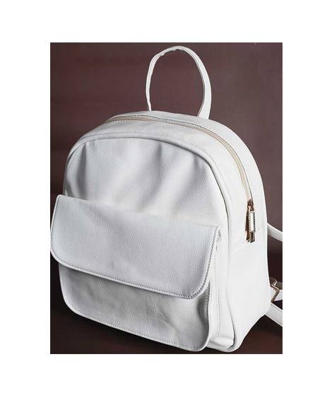 Rangoon Handmade Backpack For Women Off-White