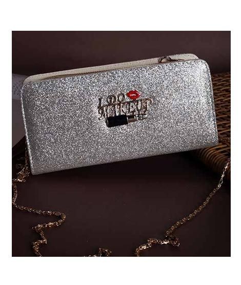 iShopping - Rangoon I Do Makeup Wallet For Women Silver