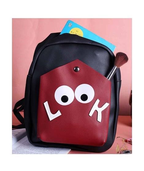 Rangoon Look Mini Backpack For Women Black