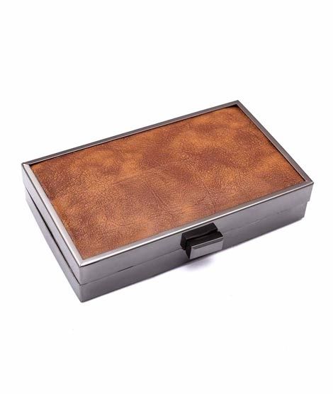 iShopping - Rangoon Minaudiere Clutch Bag For Women Brown