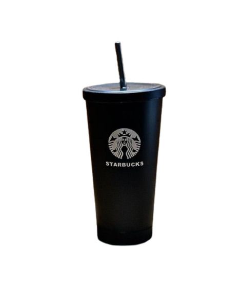 Raza Shop Starbucks Straw Cold Coffee and Water Bottle - 500ml