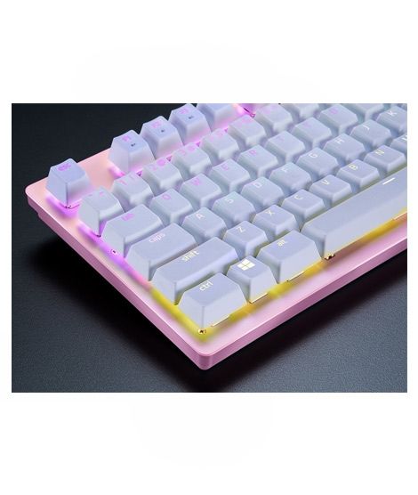 Razer Backlight Compatible PBT Keycap Upgrade Set Mercury White