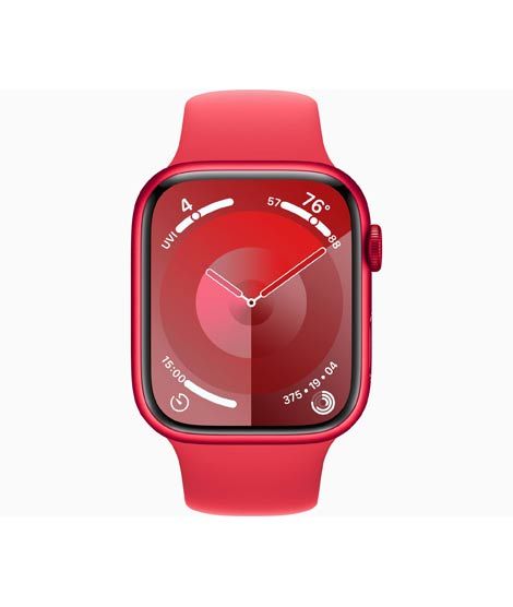 Apple Watch Series 9 Red Aluminum Case With Sport Band