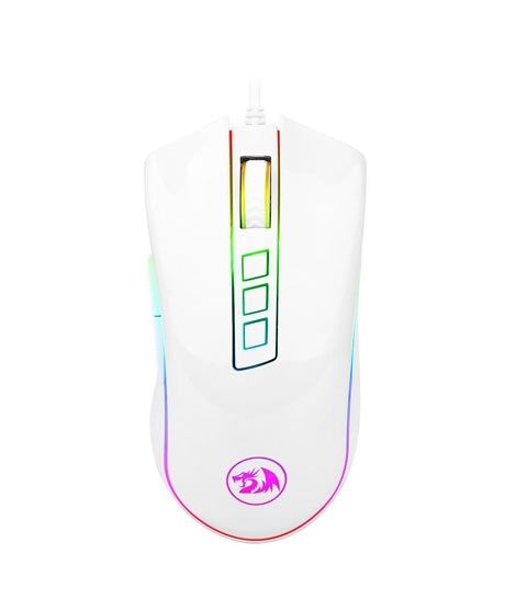 Redragon Cobra RGB Gaming Mouse White (M711)